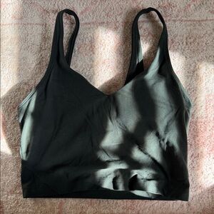 Lululemon dark green top